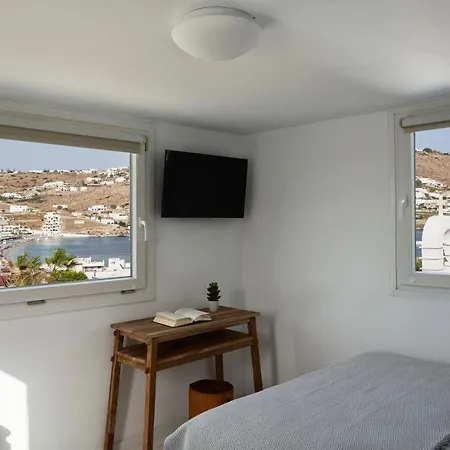 Villa Mykonos Heaven - Sea View & Outdoor Hot Tub Mykonos Town Exterior foto